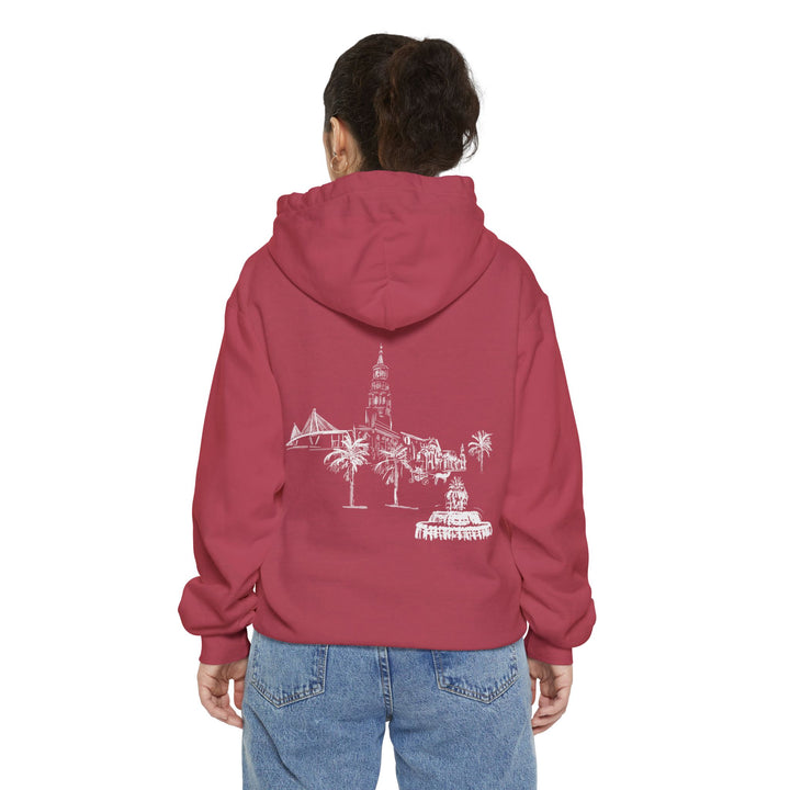 CHARLESTON SKYLINE - COMFORT COLORS HOODIE