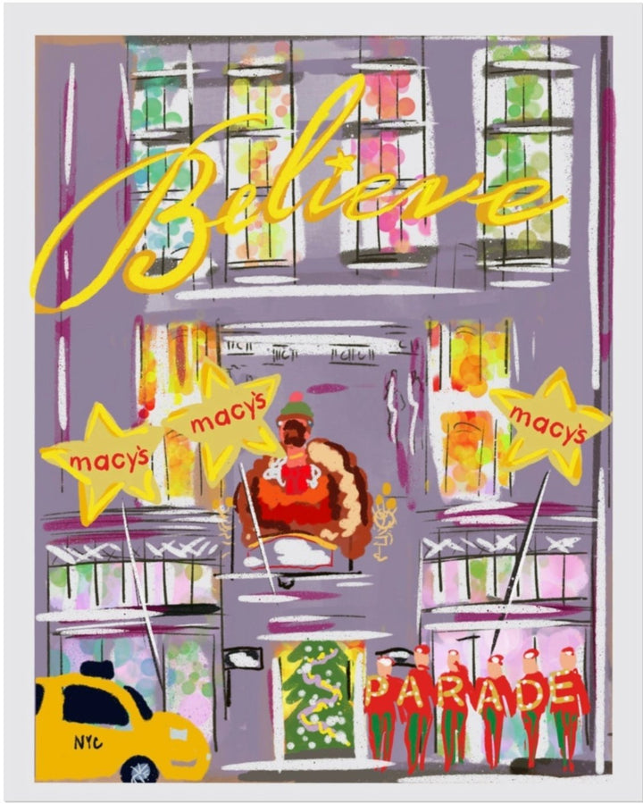 MACY'S BELIEVE PARADE - Art Print