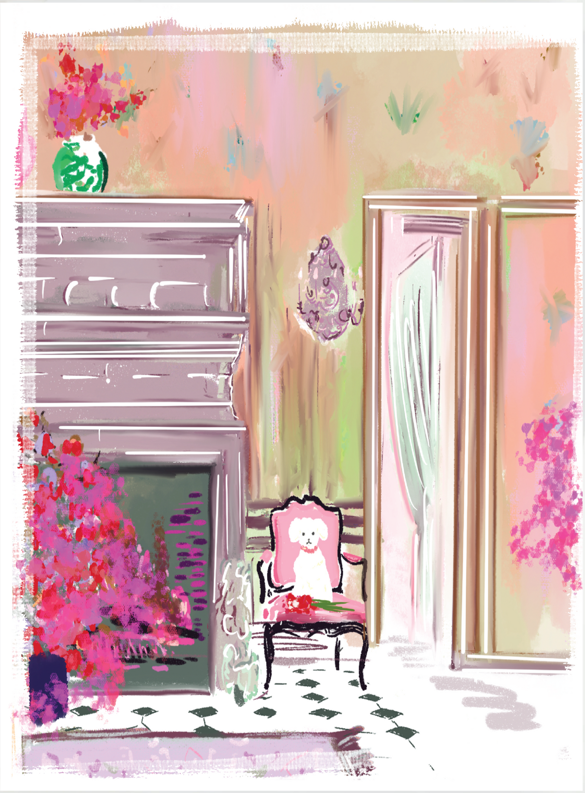 PRETTIEST IN THE ROOM - Note Card