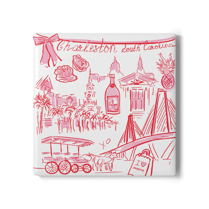 ALL THINGS CHARLESTON - Ceramic Coaster