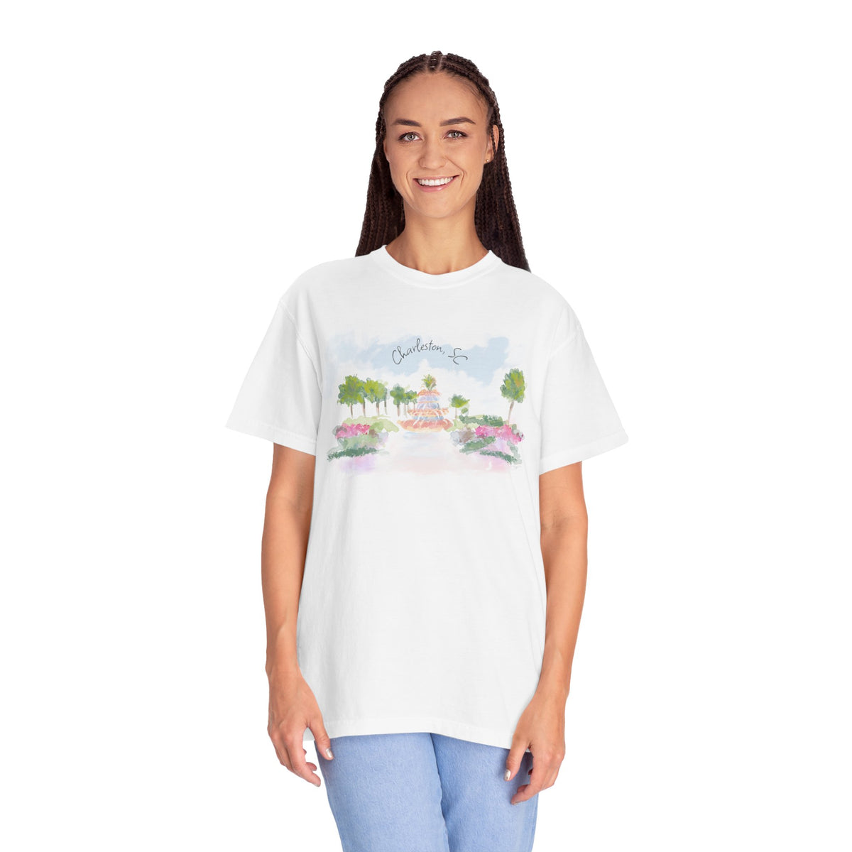PINEAPPLE FOUNTAIN - Comfort Colors Tee