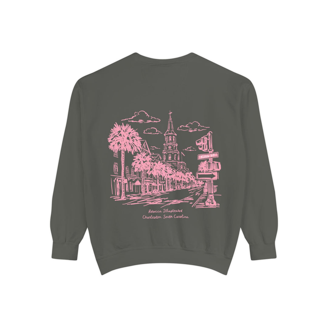 REBECCA ILLUSTRATED-Crewneck