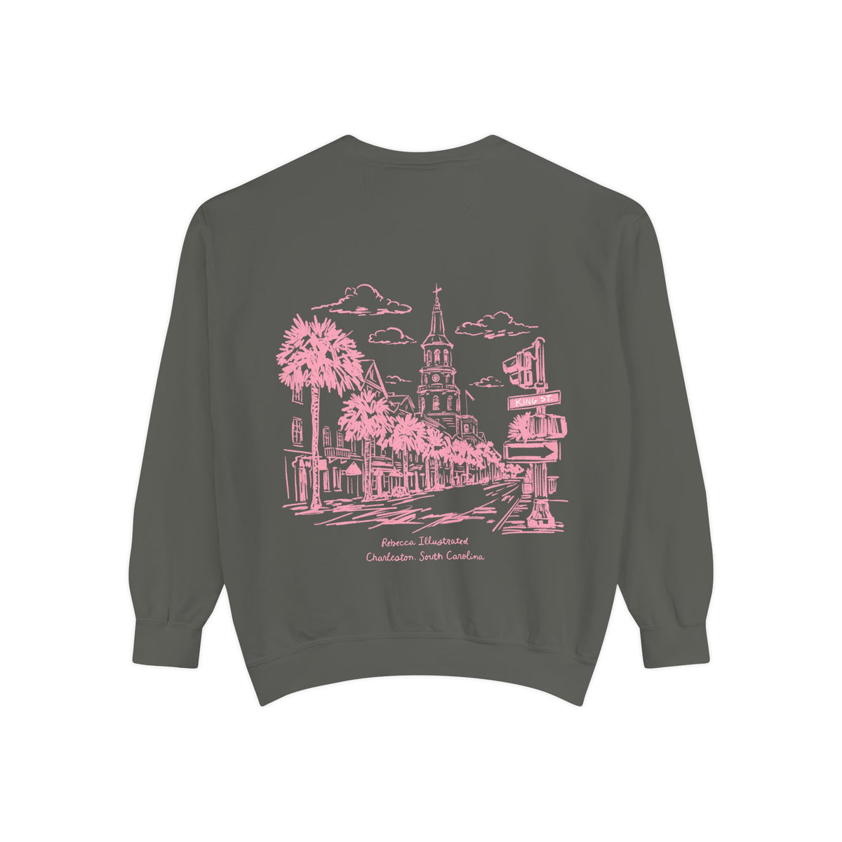 REBECCA ILLUSTRATED-Crewneck