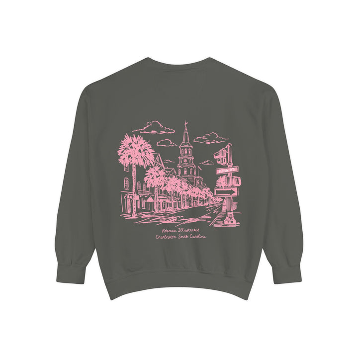 REBECCA ILLUSTRATED-Crewneck