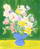 GREEN DAY FLOWERS- ART PRINT