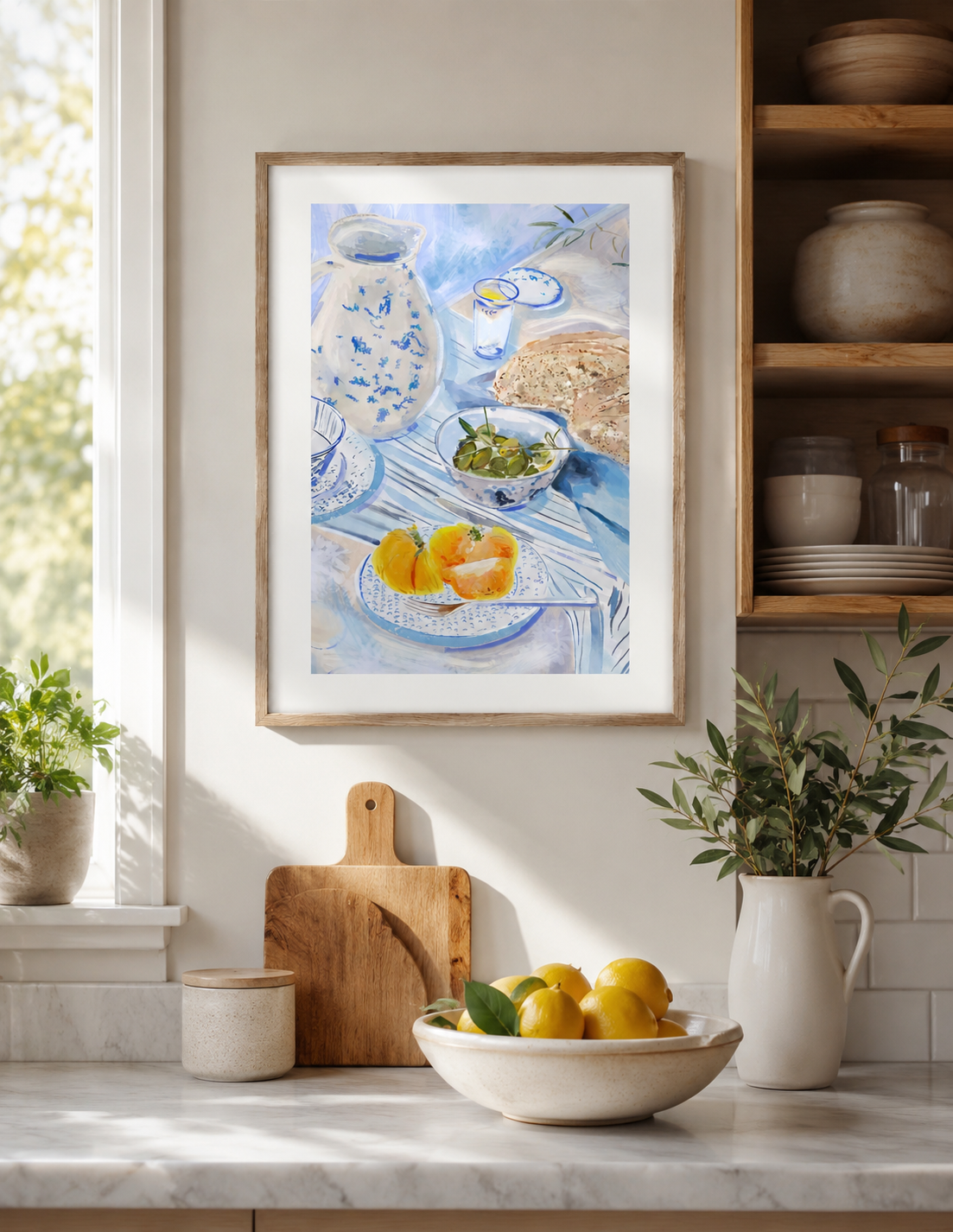BRINED & BLUE - Art Print