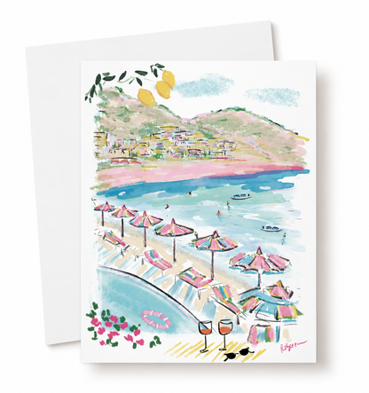 AMALFI DINNER -Note Card