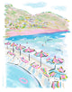 AMALFI UMBRELLAS - Note Card