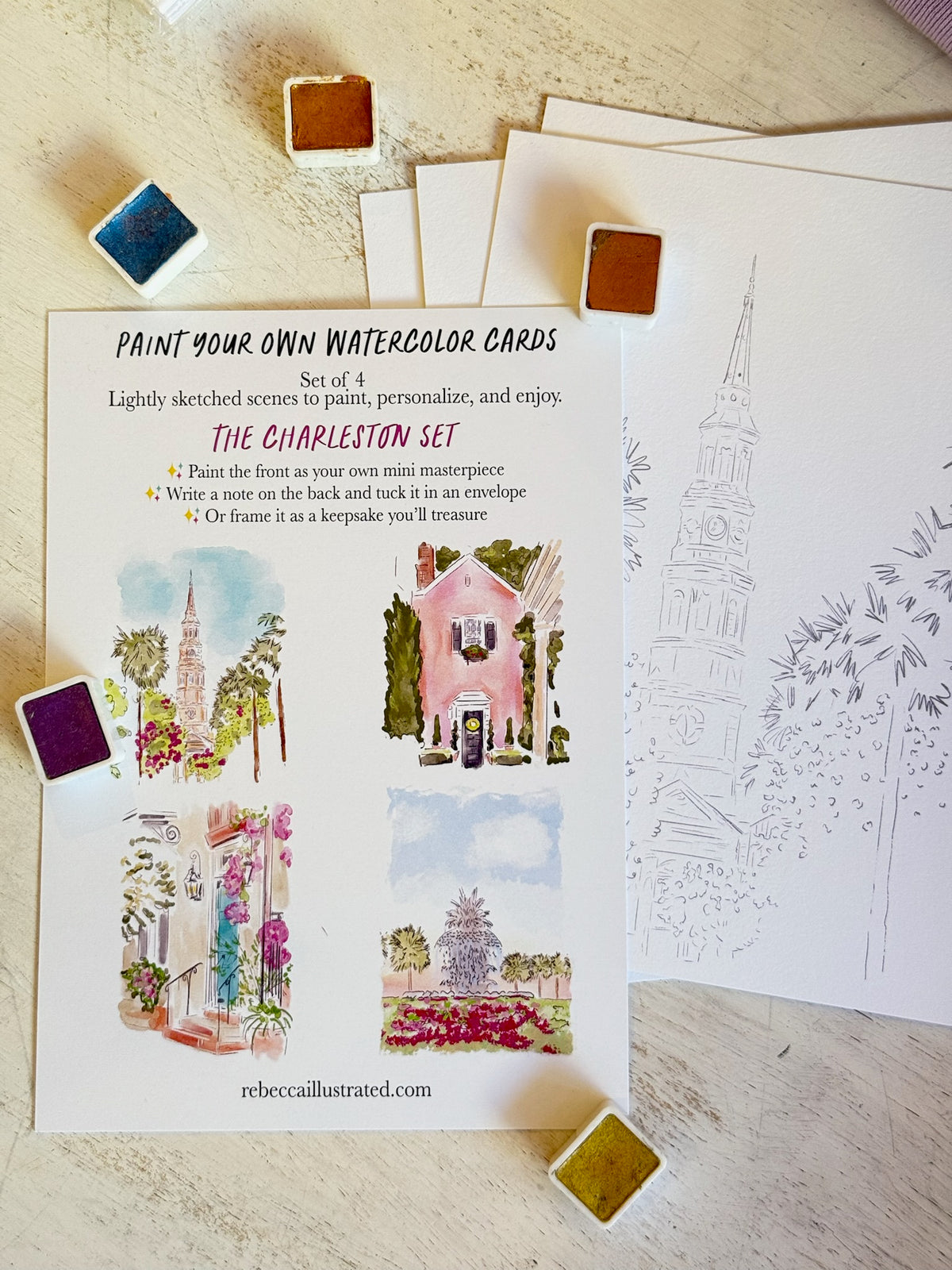 PAINT YOUR OWN:Charleston