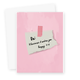 BE HAPPY - Note Card