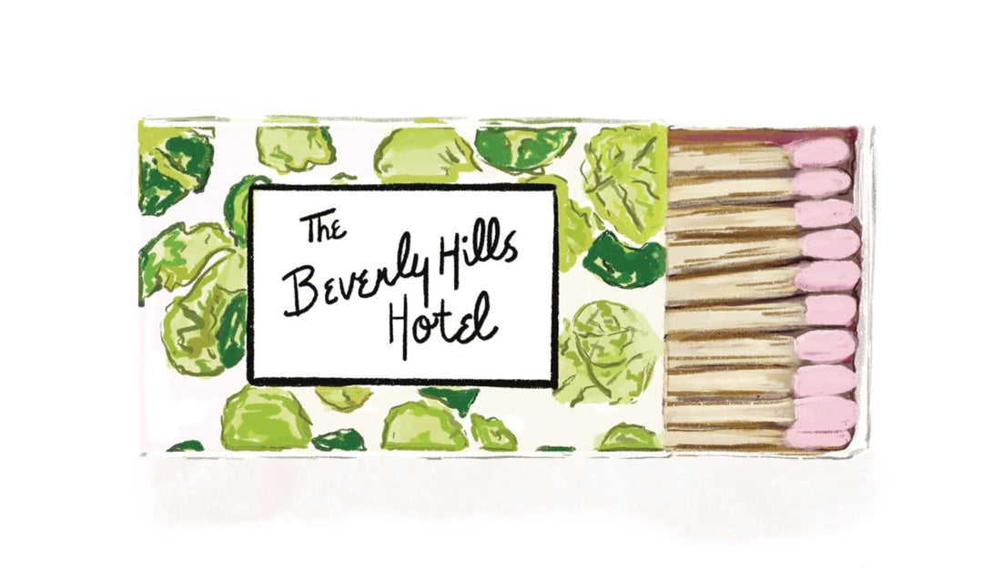 BEVERLY HILLS MATCHES - Art Print