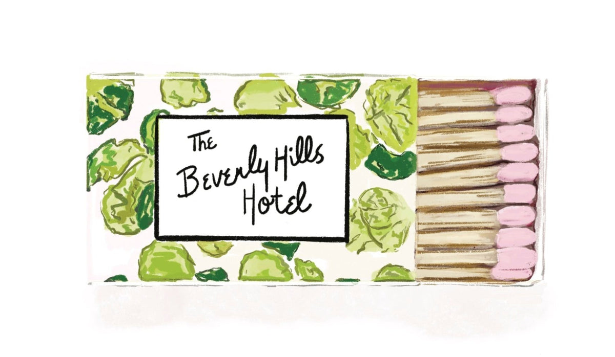 BEVERLY HILLS MATCHES - Art Print