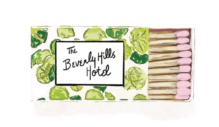 BEVERLY HILLS MATCHES - Art Print