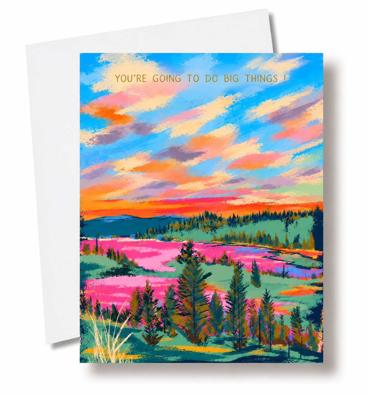 BIG THINGS - Note Card