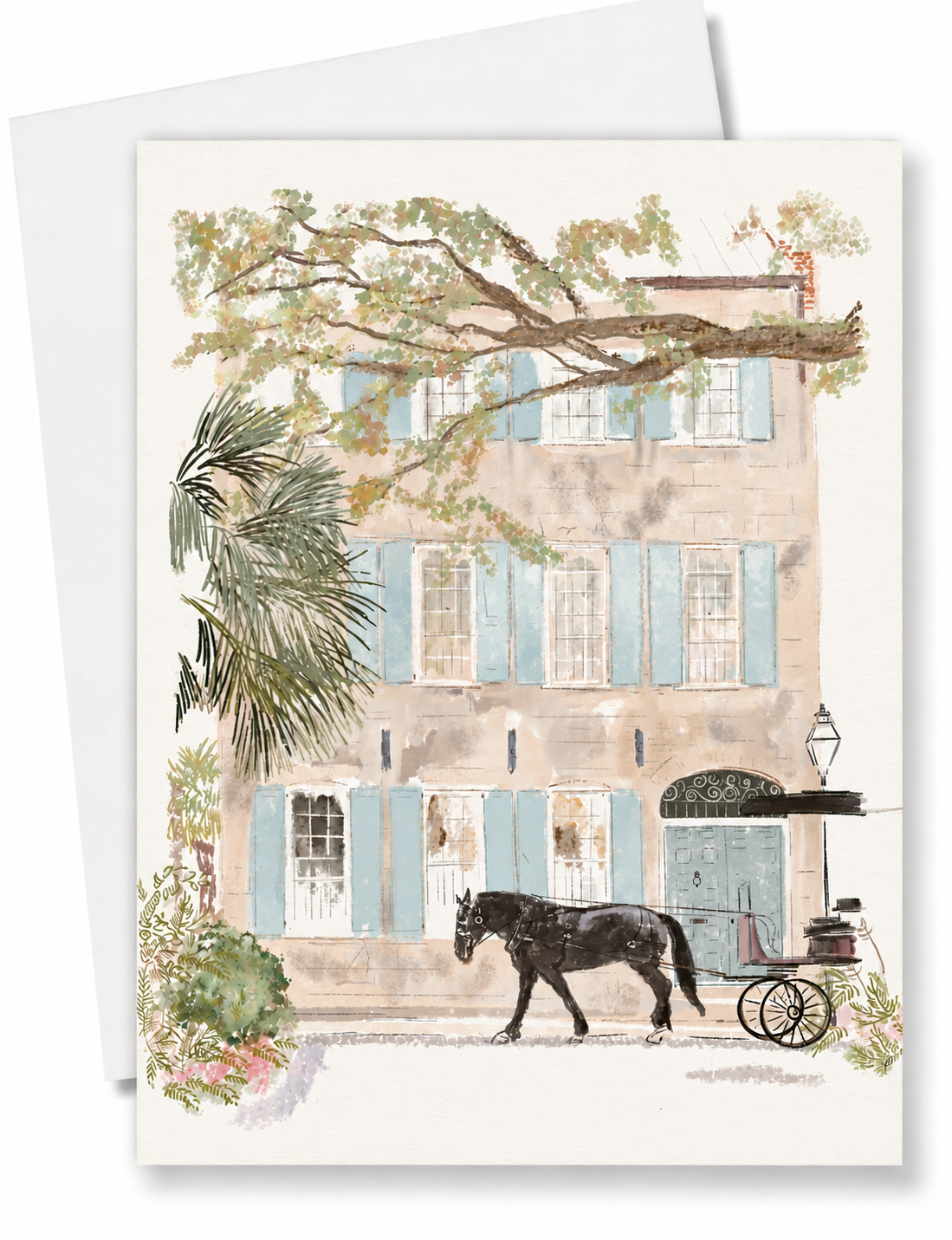 BLACK HORSE - Note Card