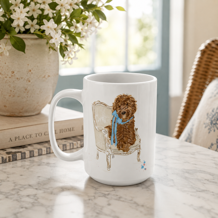 DOODLE BLUE-Mug