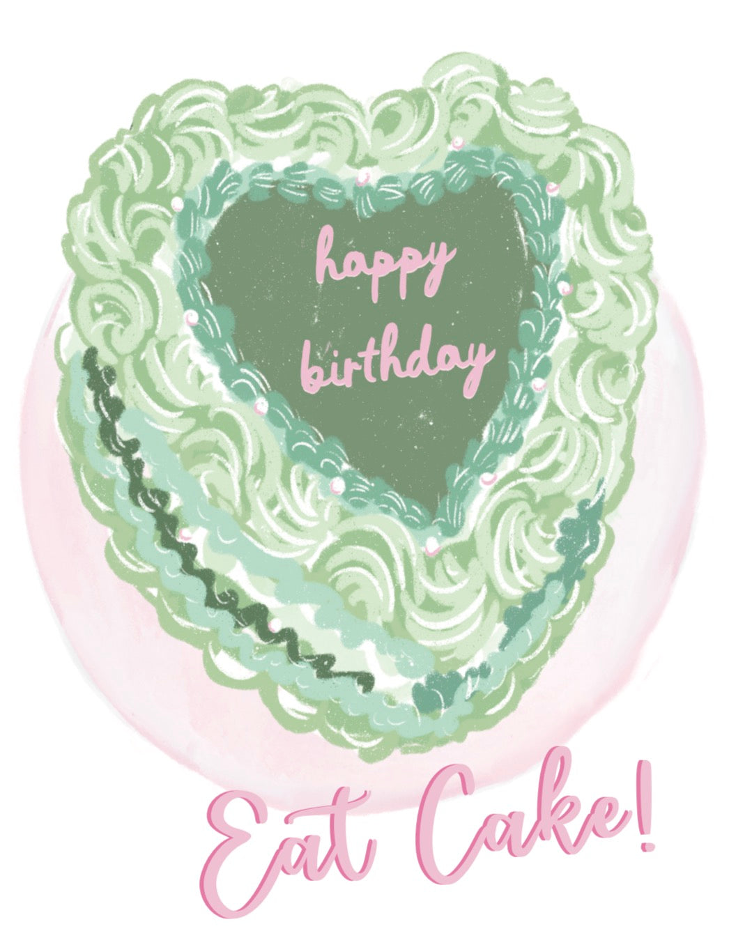 EAT CAKE-NOTECARD