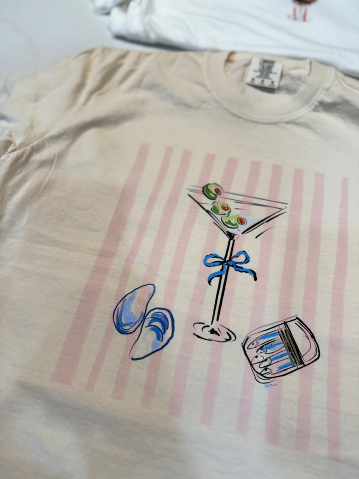 EXTRA DIRTY MARTINI - Boxy Tee