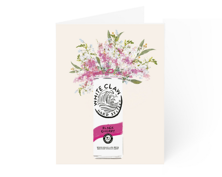 FLOWER DRINK - Note Card