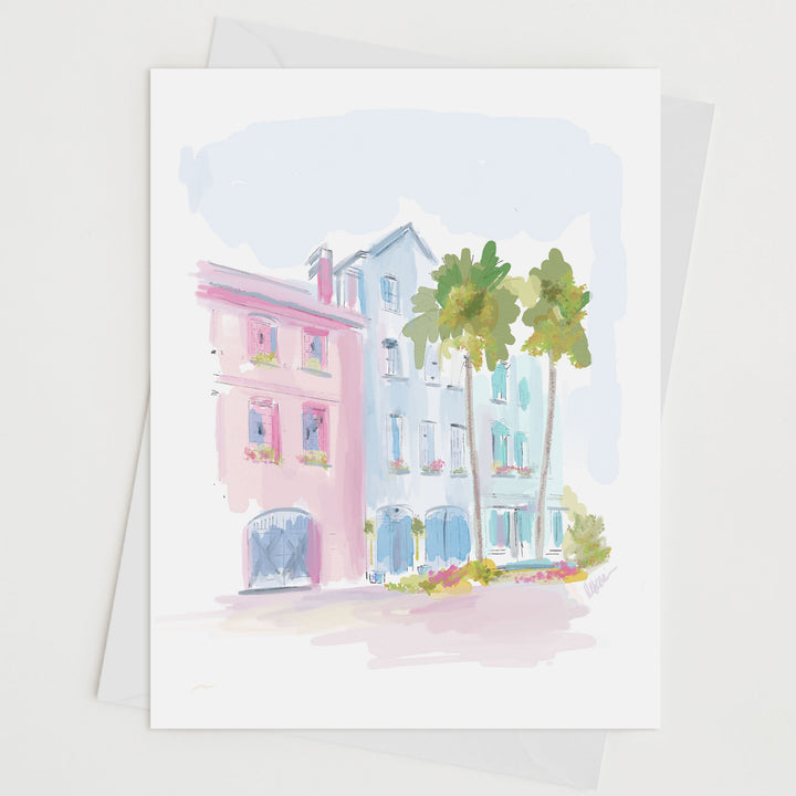 COASTAL CHARLESTON (SET OF 6) - Note Card – Rebecca Illustrated