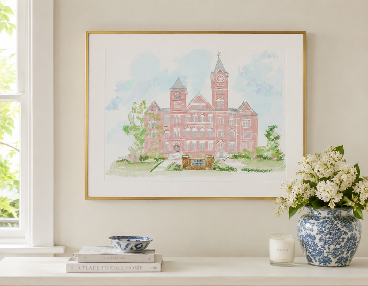 AUBURN UNIVERSITY - Art Print
