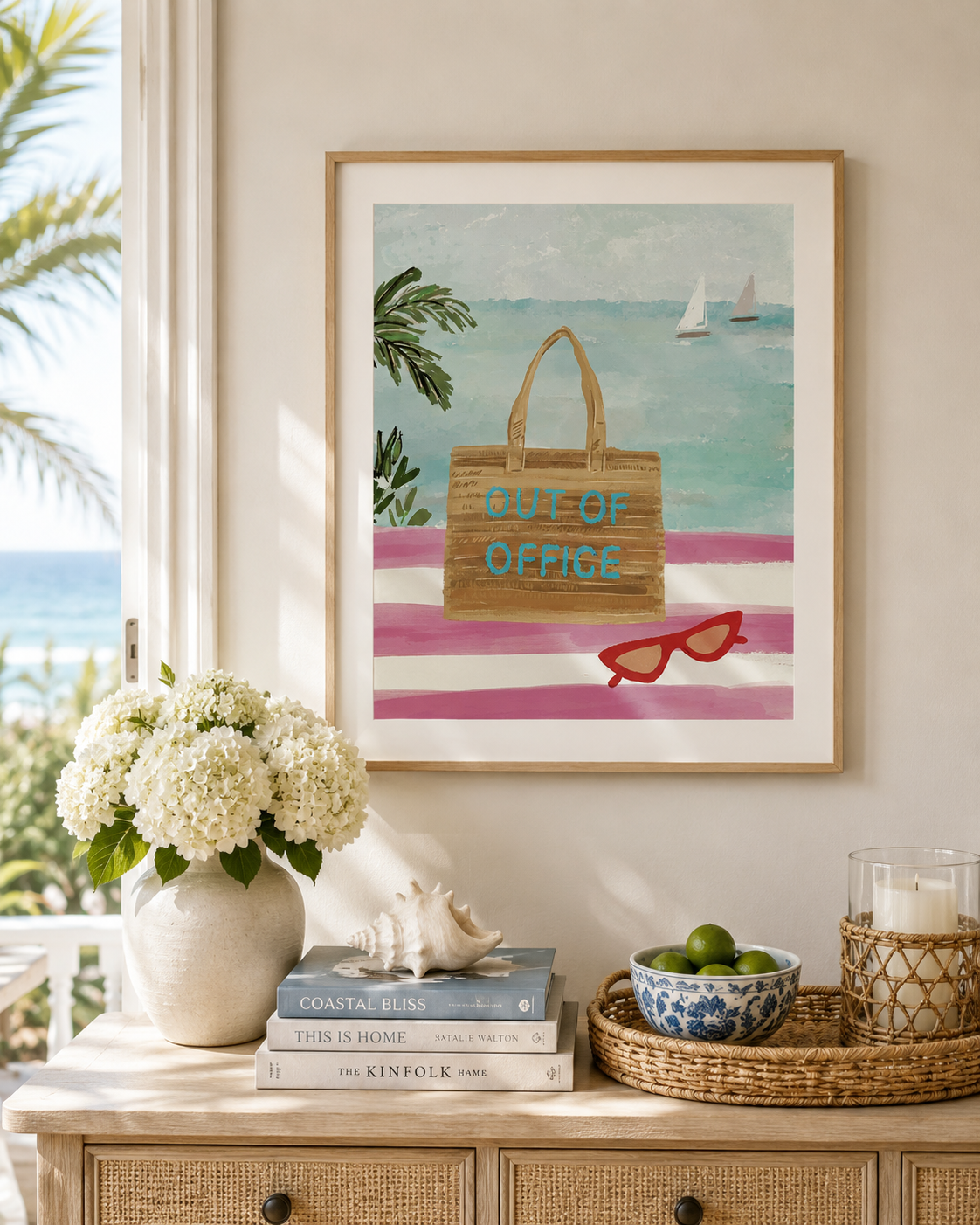 OUT OF OFFICE - Art Print
