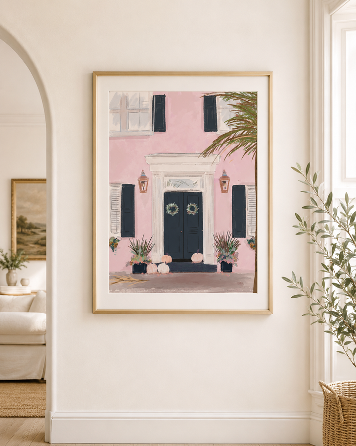 PINK OCTOBER - Art Print