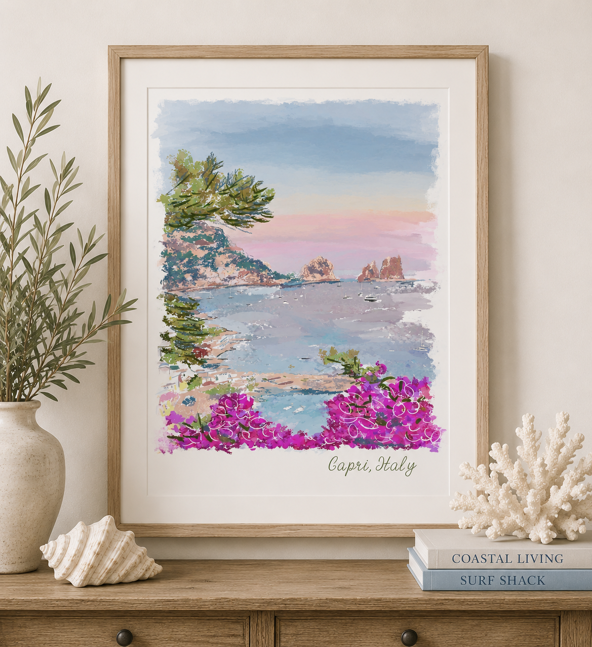 CAPRI DREAMS - Art Print