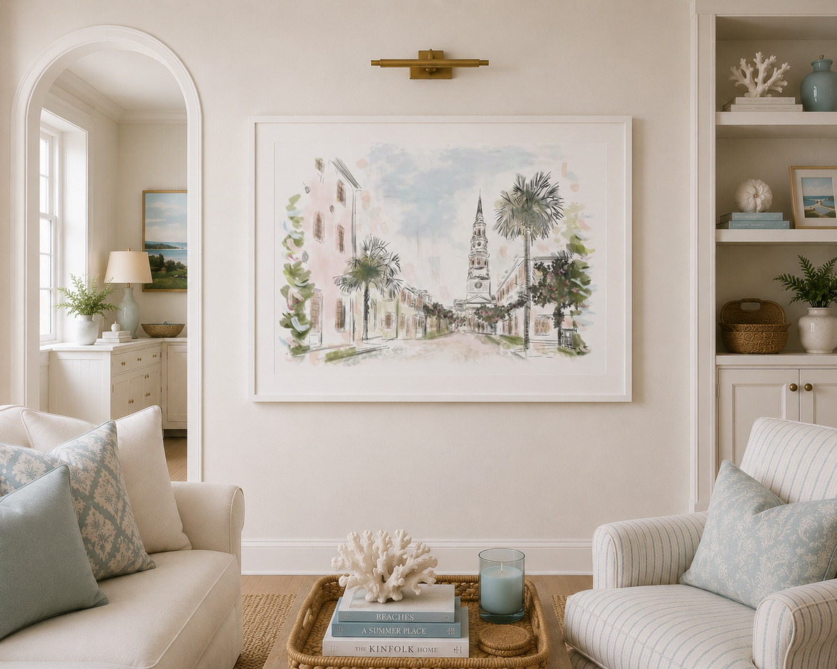 CHURCH ST. -Art Print