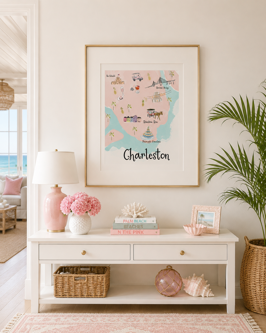MAP OF CHARLESTON - Art Print