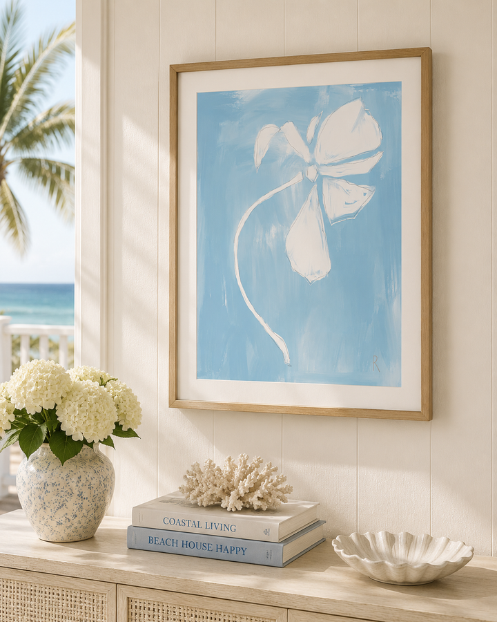 SALT AIR FLORAL- Art Print