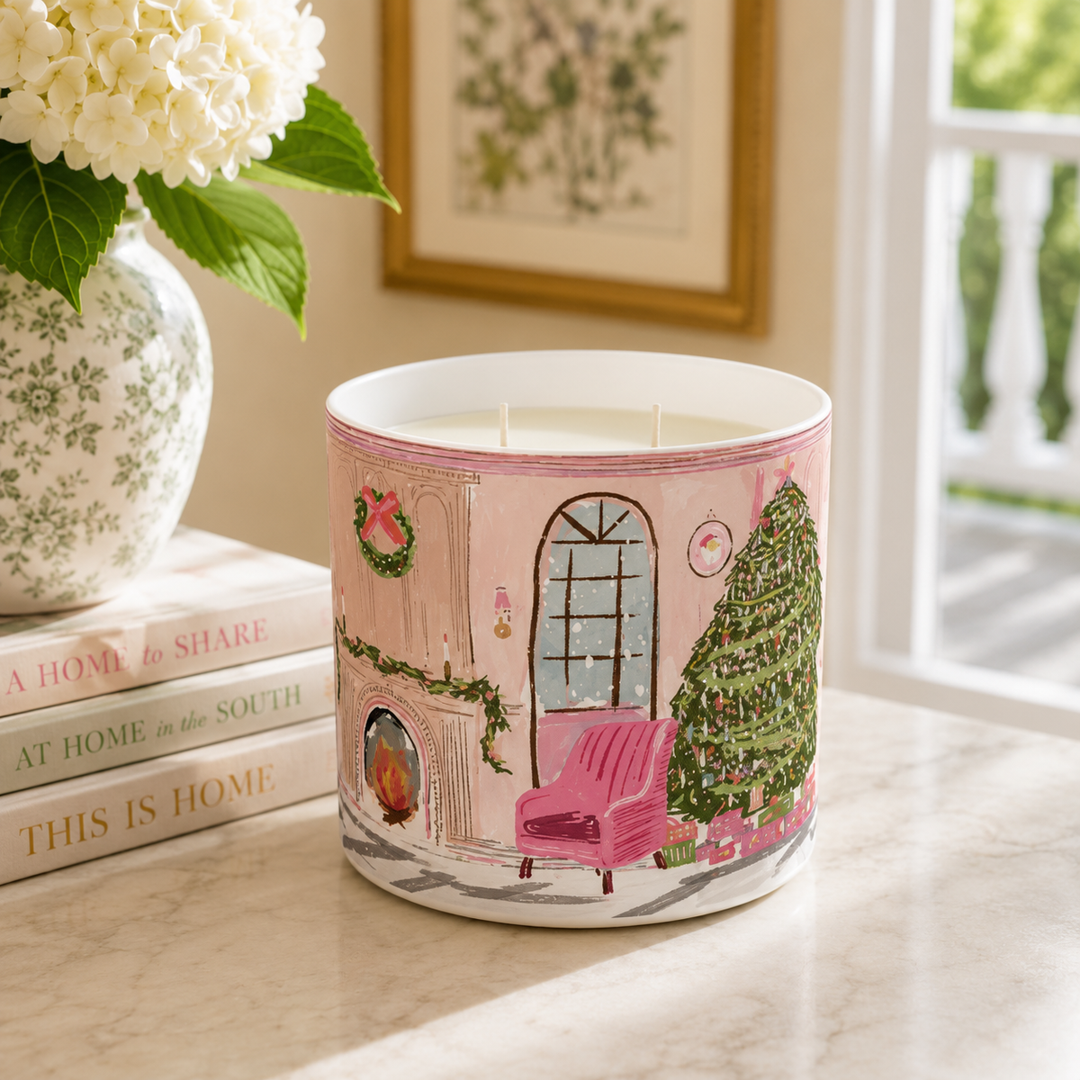 CANDY CANE COTTAGE - Candle