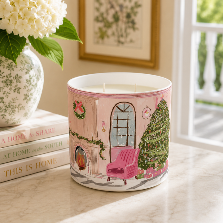 CANDY CANE COTTAGE - Candle