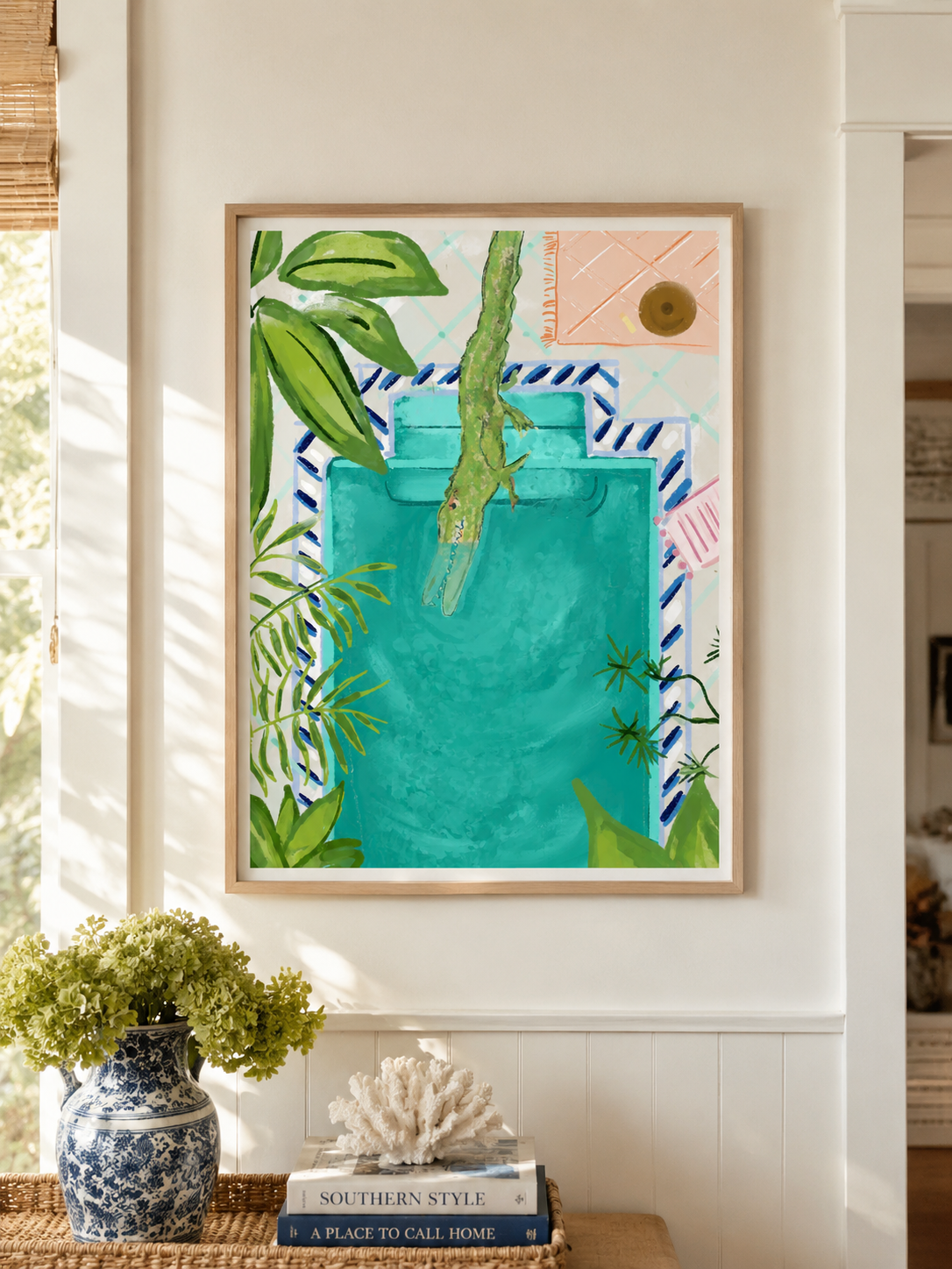 LATER GATOR - Art Print