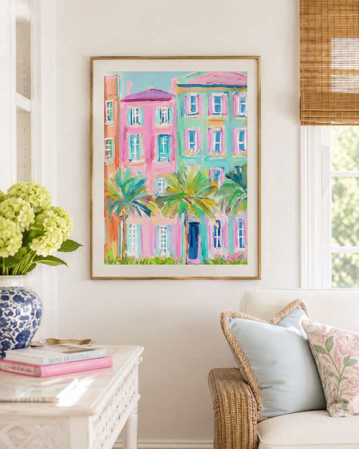 RAINBOW HOMES - Art Print