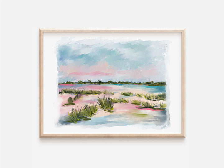 MARSH SORBET- Art Print