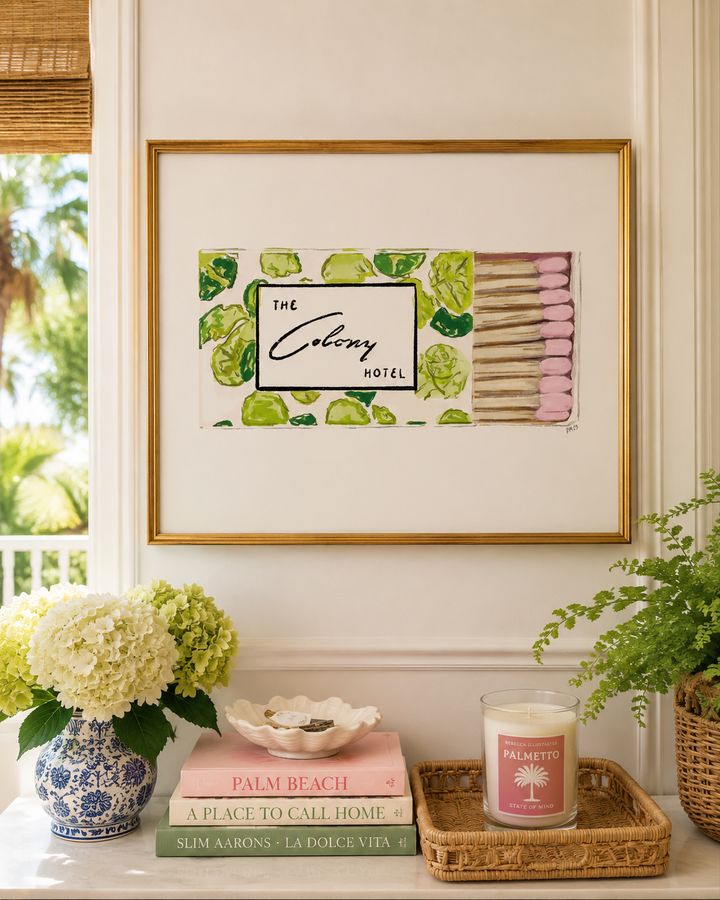 THE COLONY MATCHES - Art Print