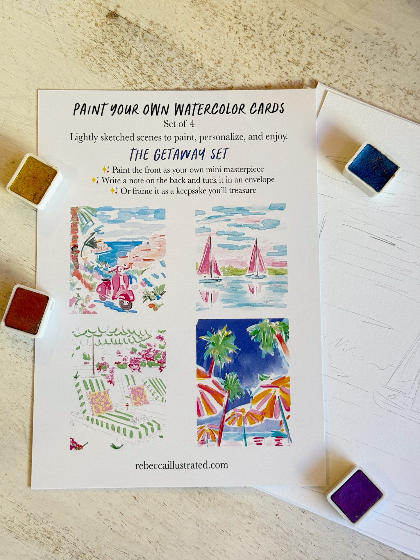 PAINT YOUR OWN:The Getaway Series