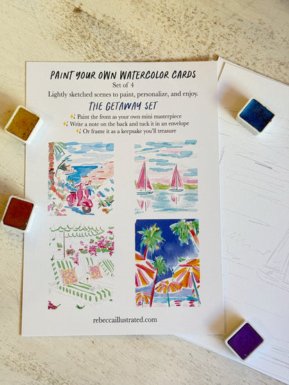PAINT YOUR OWN:The Getaway Series