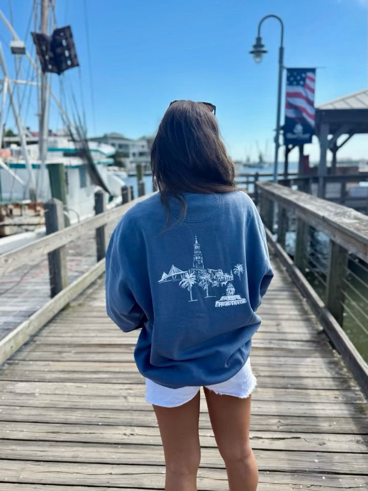 CHARLESTON SKYLINE - Comfort Colors Crewneck