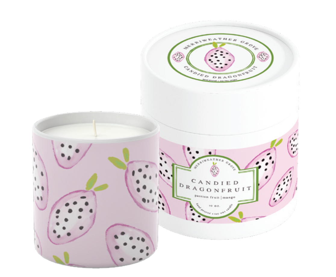 CANDIED DRAGONFRUIT- Candle