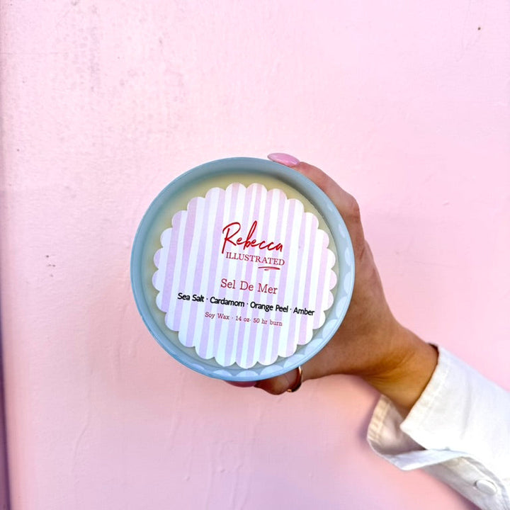 WHITE BIRD PALM BEACH - Candle