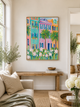 RAINBOW HOMES FLORALS - Art Print