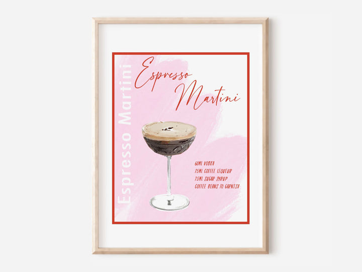 ESPRESSO MARTINI - Art Print