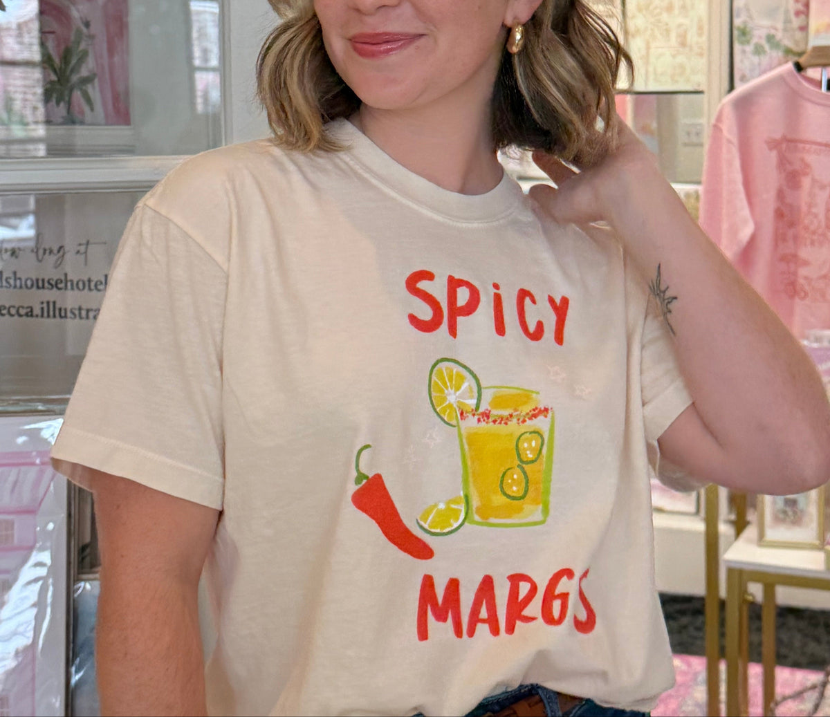 SPICY MARGS - Boxy Tee