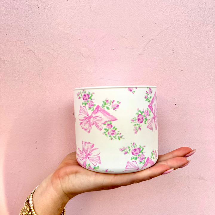 PREPPY PINK BOWS - Candle