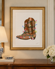 HOLIDAY BOOTS Art Print