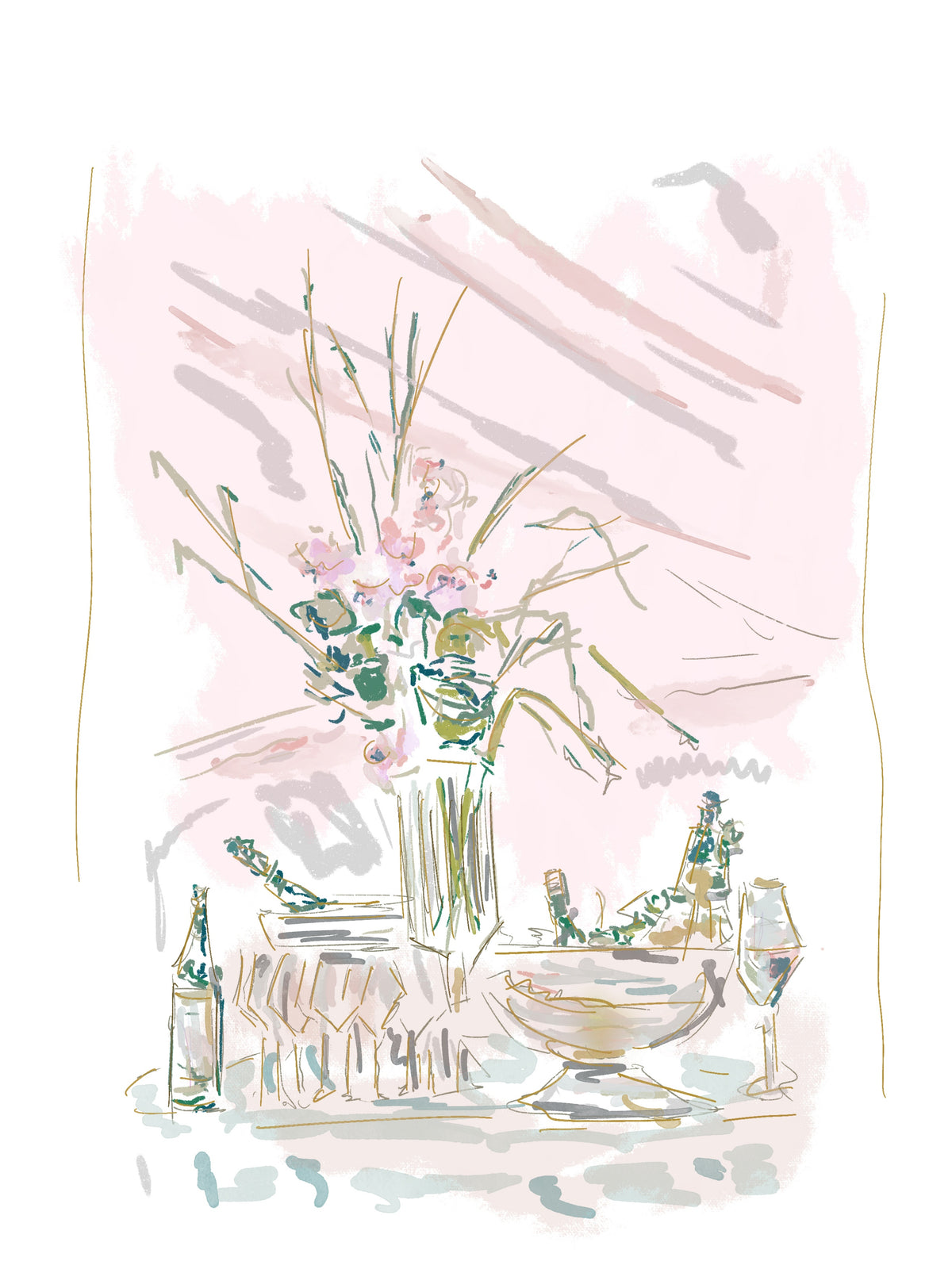 CELEBRATION VASE-Art Print