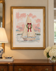 HOLIDAY SAILBOAT Art Print