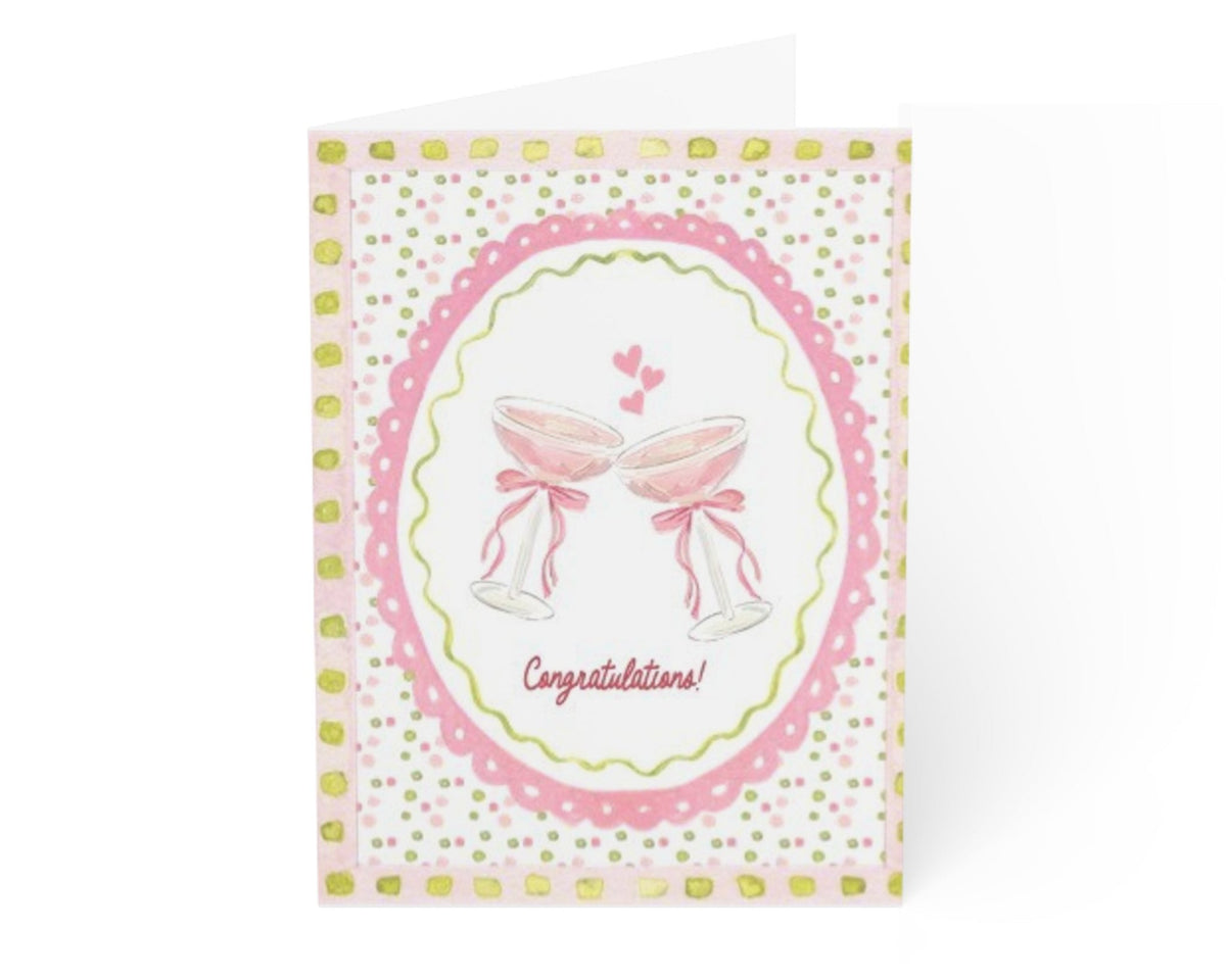 CONGRATULATIONS PINK - Note Card